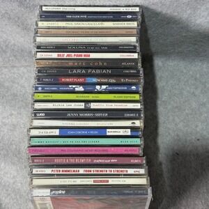 Rock Pop CD Lot 24 Paul Simon Madonna Billy Joel Phil Collins Buffett